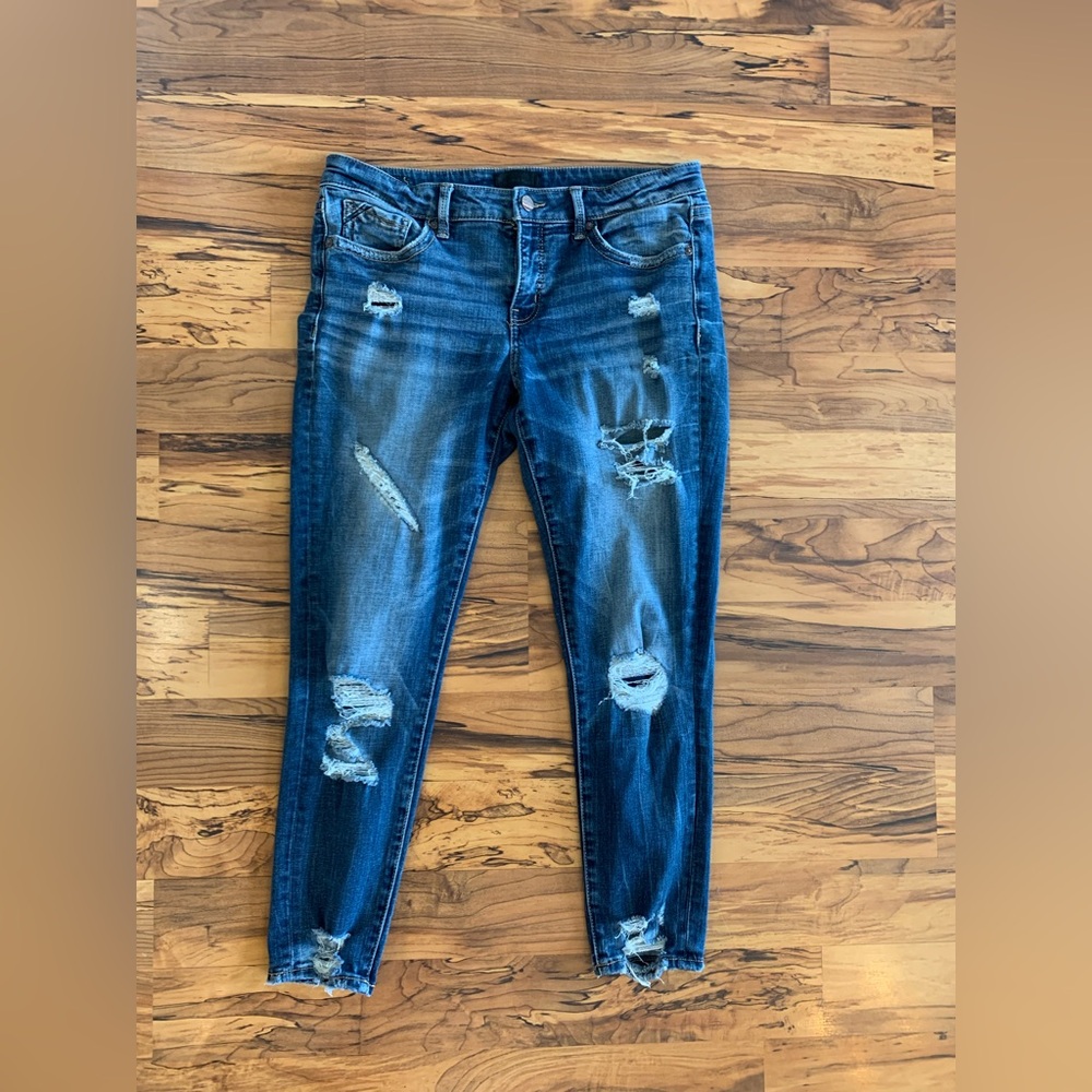 Buckle Black Fit No.53 Ankle Skinny Jeans sz30